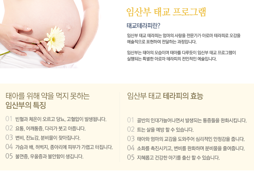 임산부태교 프로그램 내용